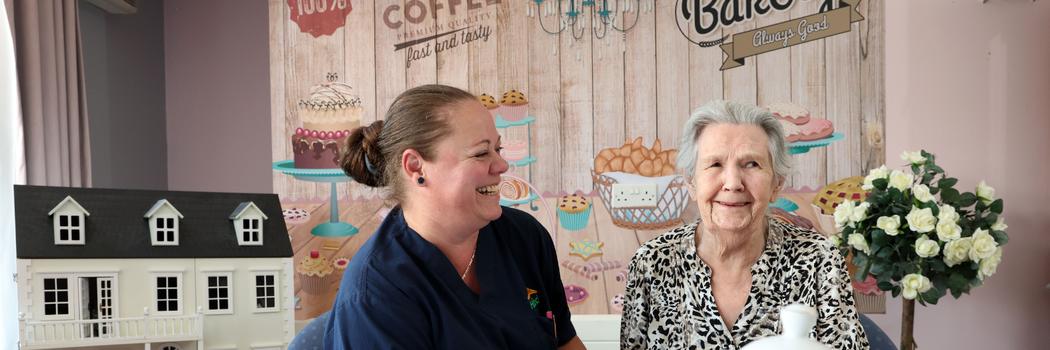 Carer and older women