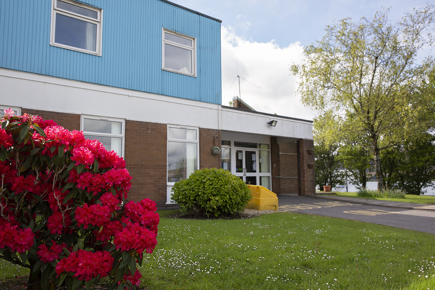 Exterior of Arthur Jenkins Care Home in Blaenavon