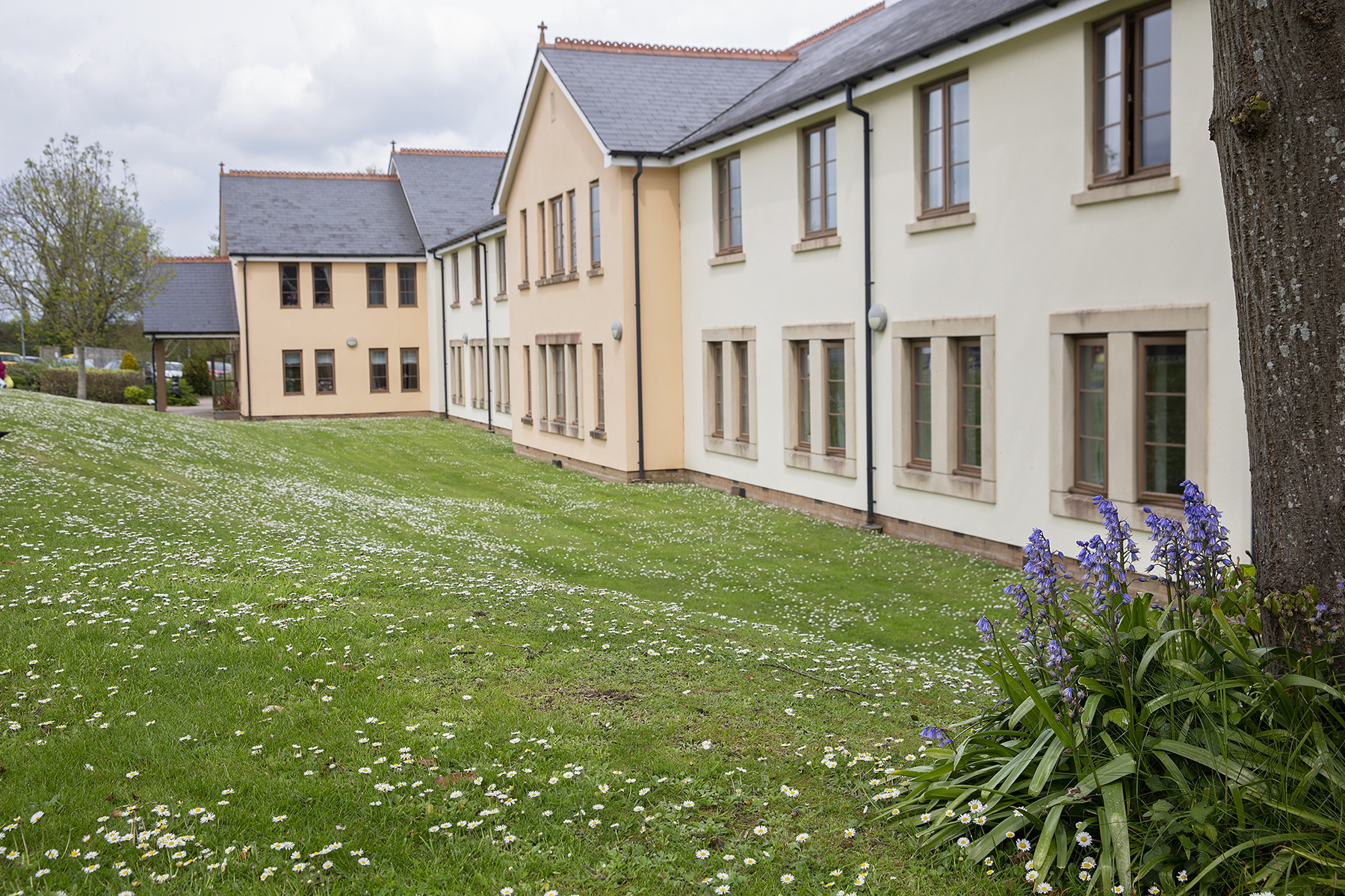 Garden at Brocastle Manor Care Home