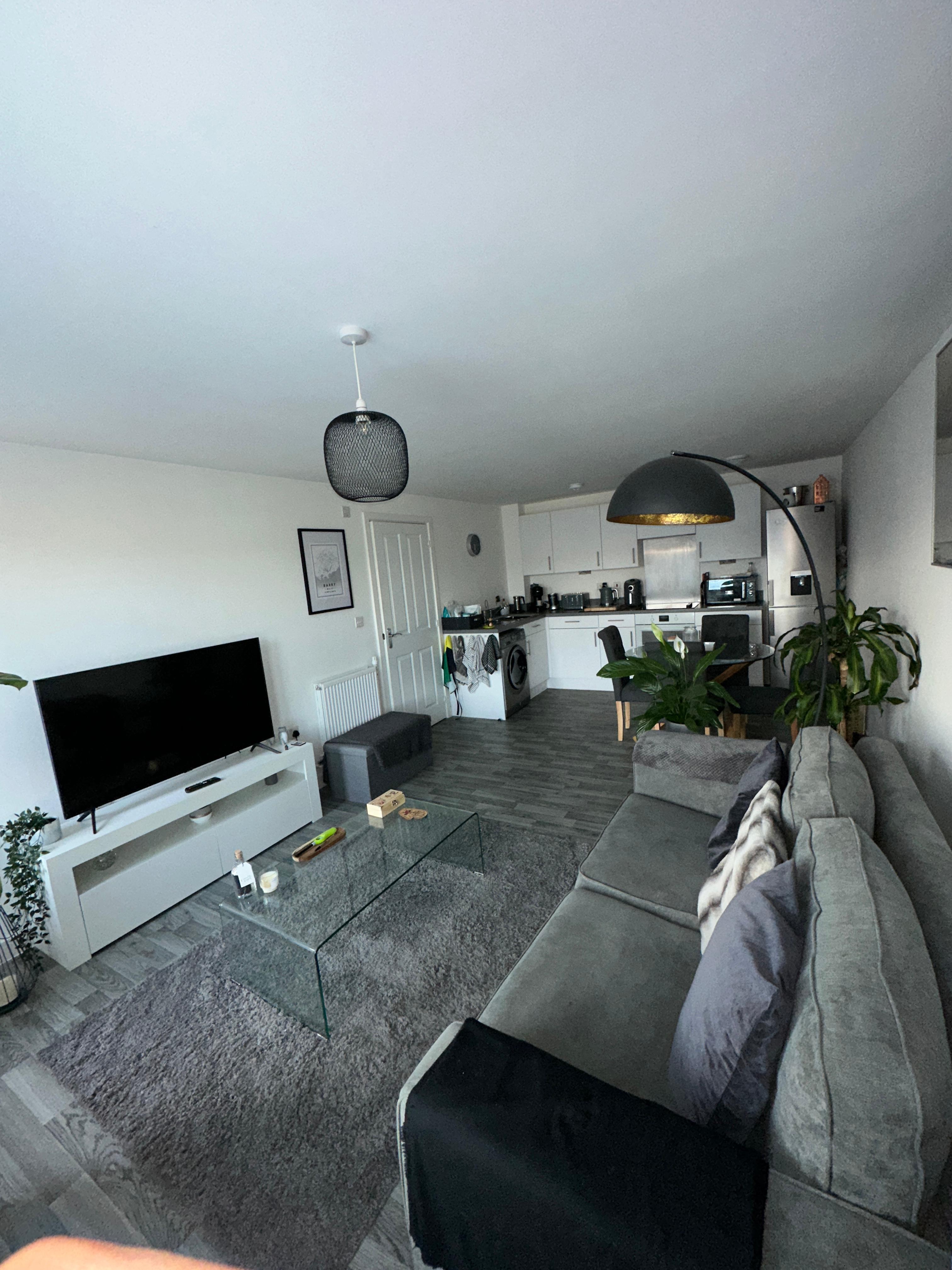 Clos y rheilffordd barry living room 2