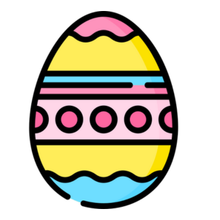 Easter egg illustration