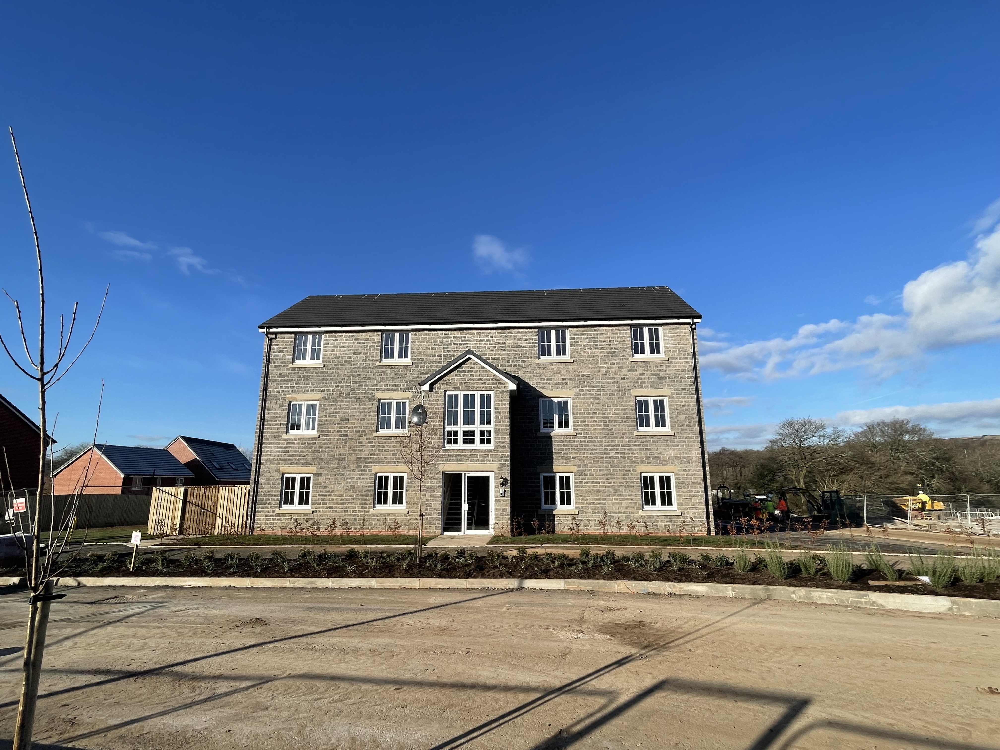 Llanilid development of six apartments