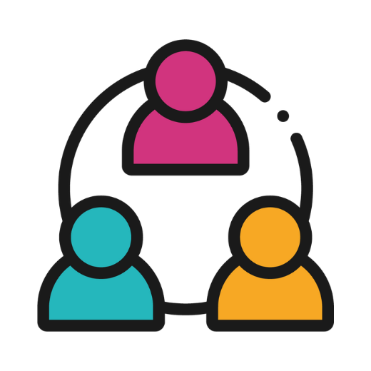 Business model group icon