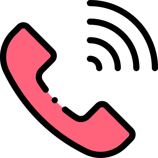 A red phone icon