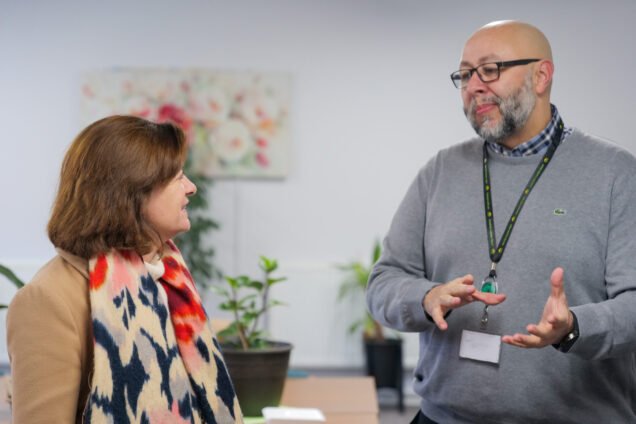 Hafod Housing Association James with the First Minister
