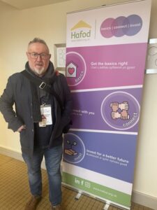 Hafod Housing Association Sean at TPAS Conference