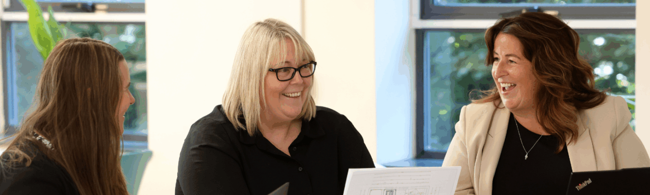 A group of Hafod colleagues.