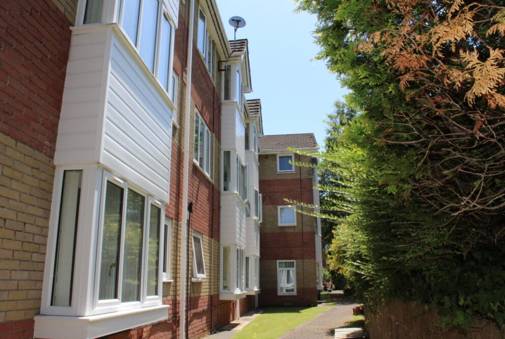 Hafod Housing Association Heath Park Court side view