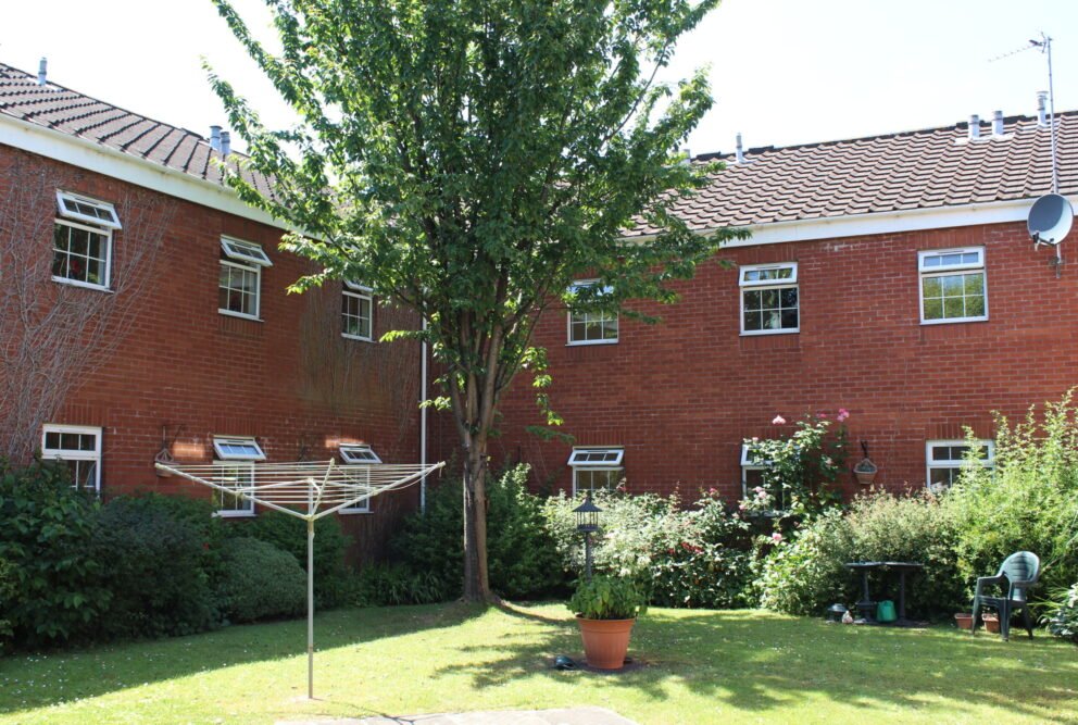 Hafod Housing Association Arcon House gardens view