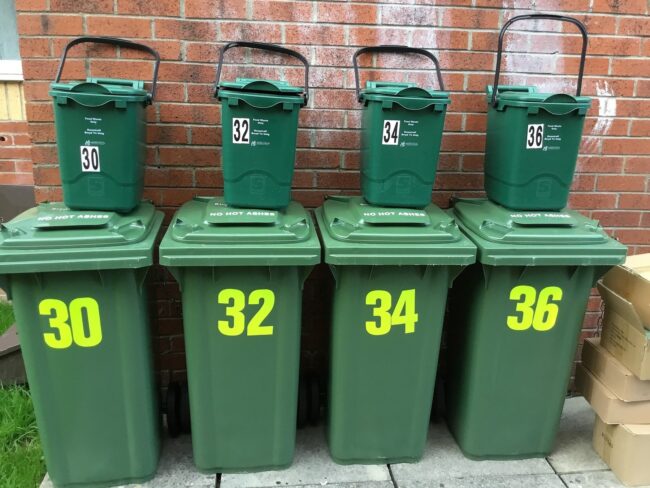 Wheelie bins